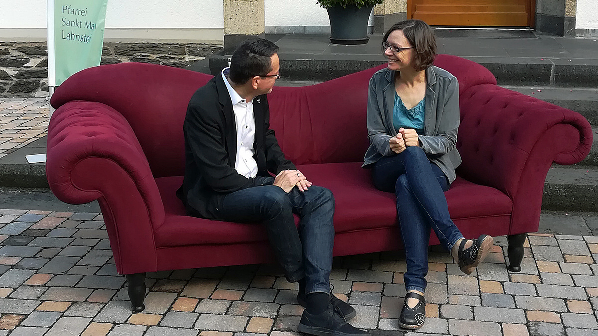 Gespräche auf dem „Roten Sofa“